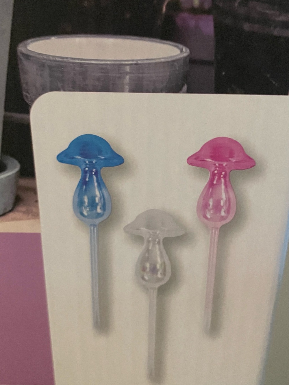 Colorful Mushroom globes